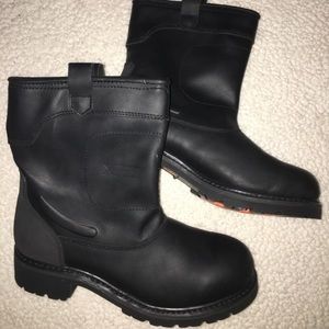 Motorcycle boots/ steel toe boots